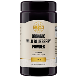 Wild Blueberry Powder (Vaccinium myrtillus) 250g, I Like It CLEAN - 1