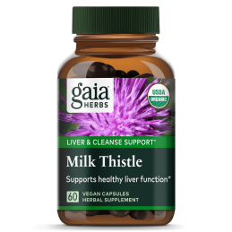 Milk Thistle 60, Gaia Herbs - 1