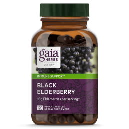 Black Elderberry 120, Gaia Herbs - 2